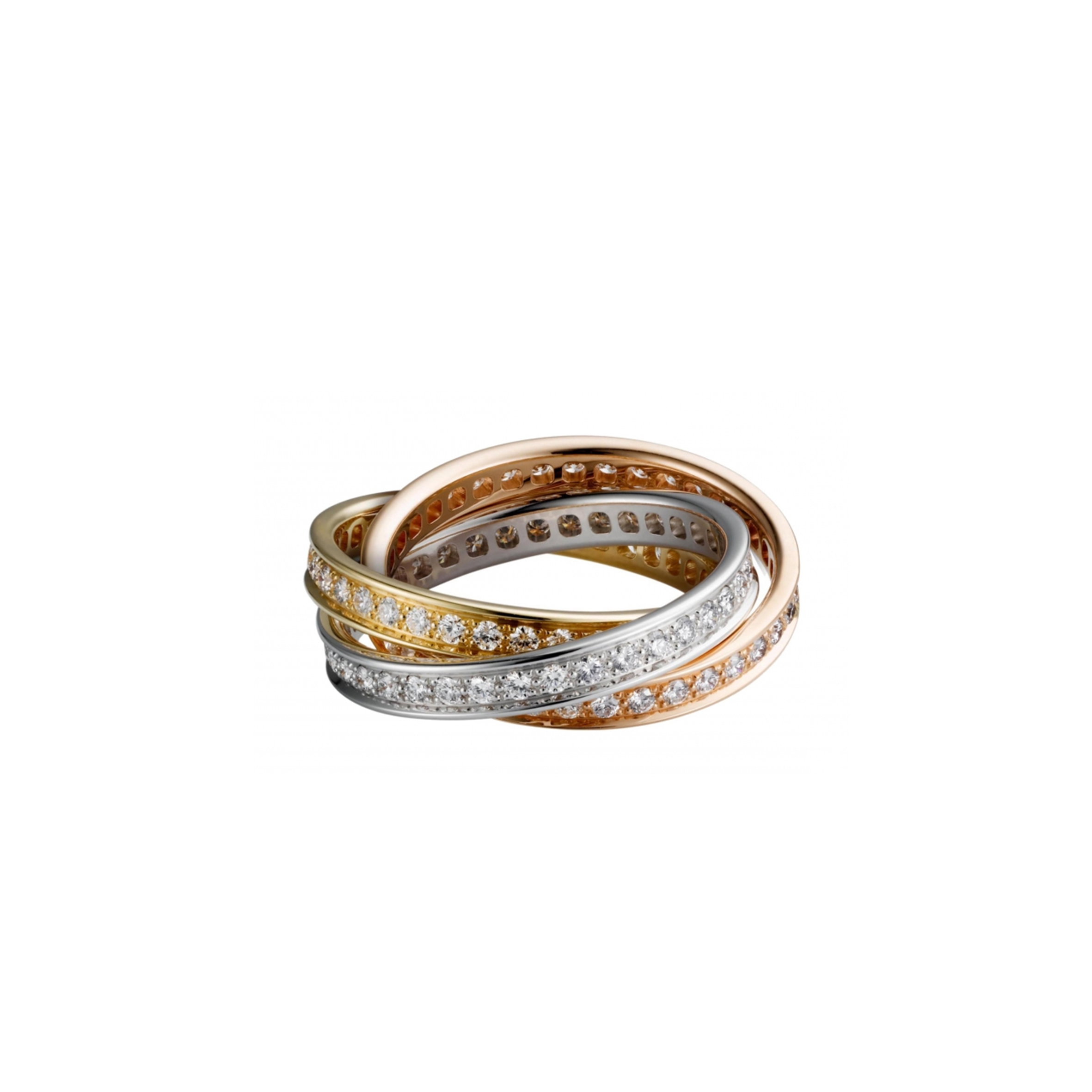 CARTIER TRINITY RING B4075100